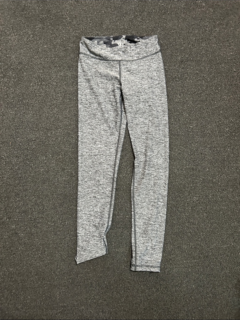 Kids Gray Active Leggings - Comfortable Stretch Bottoms